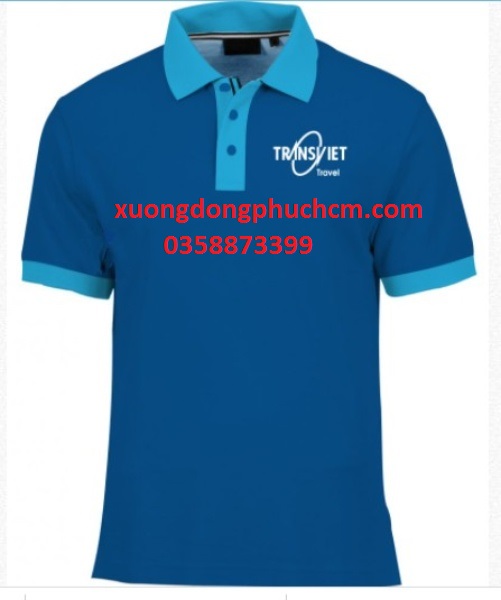 áo thun đồng phục công ty Transviet giá 115k