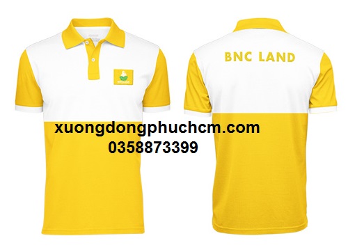 áo thun đồng phục công ty bất động sản BNC LAND
