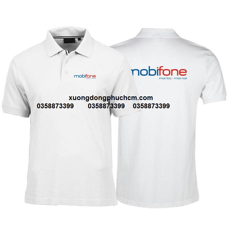 áo thun đồng phục Mobiphone - N25R