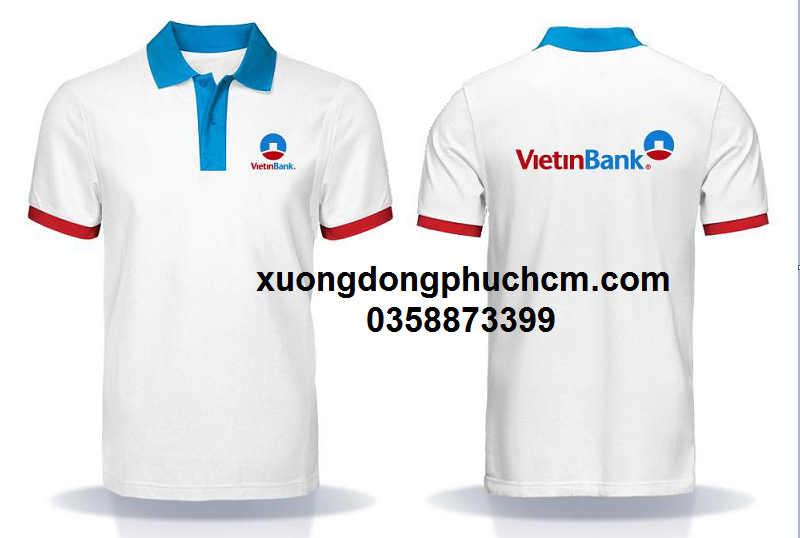 áo thun đồng phục  viettinbank 4